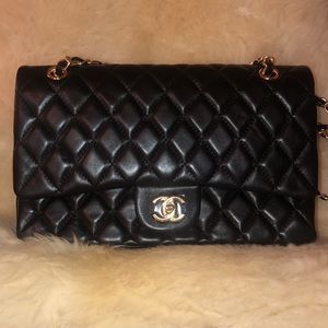 Quilted Medium Size Shoulder Bag